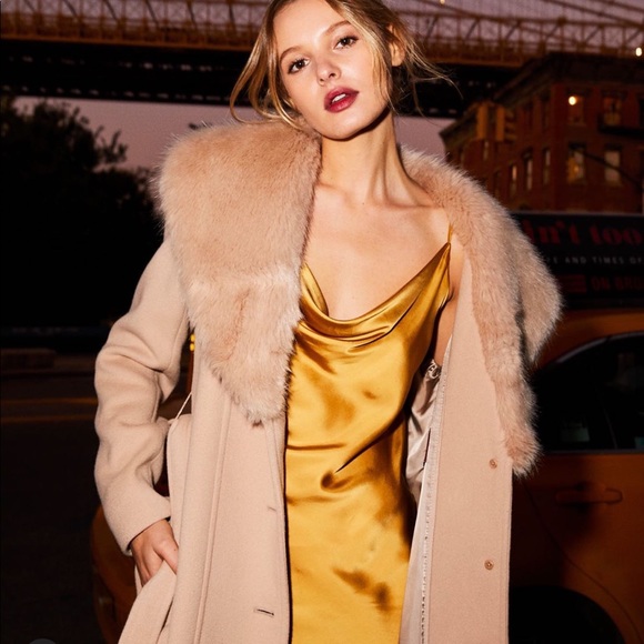 ARITZIA | *BNWT* WILFRED ONLY RUCHED SLIP DRESS - Picture 14 of 15